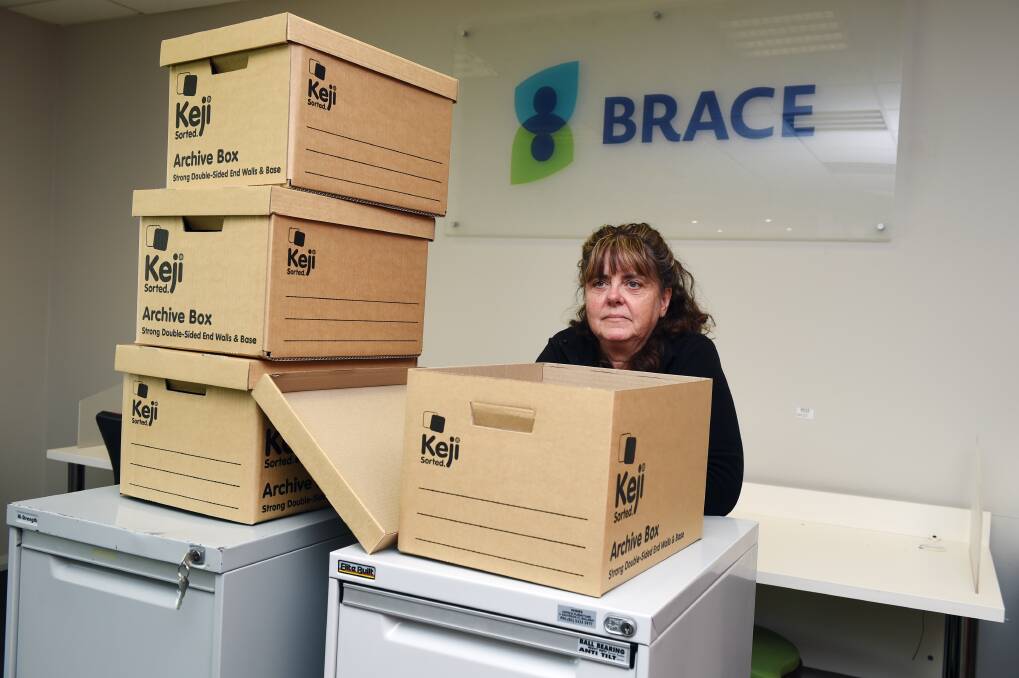 PACKING UP: After almost 50 years in Ballarat, BRACE, with director Dr Sandra Gallagher and 10 staff, is closing its doors in December. Picture: Kate Healy