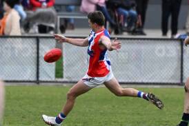 Jordan Johnston of East Point continued his brilliant season in the win over Sunbury. Picture by Lachlan Bence
