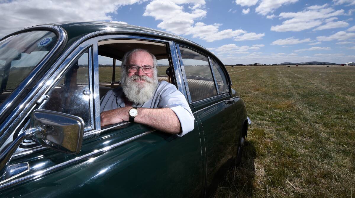 SWAPPING OF MINDS: Damian O'Doherty has been attending Ballarat Swap Meet for decades. Picture: Adam Trafford