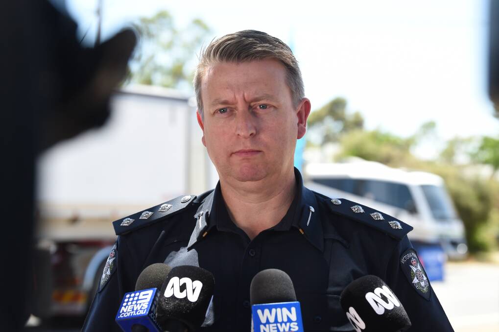 CONCERNED: Acting Superintendent Dan Davison. Picture: Kate Healy