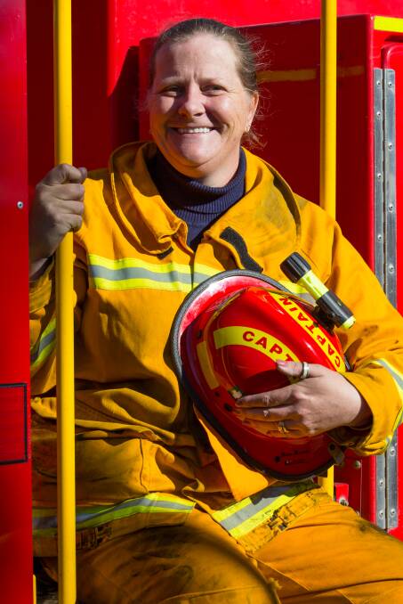 Diane Lawson is the new CFA captain at Gordon. Picture: Blair Dellemijn, Uniform Photography