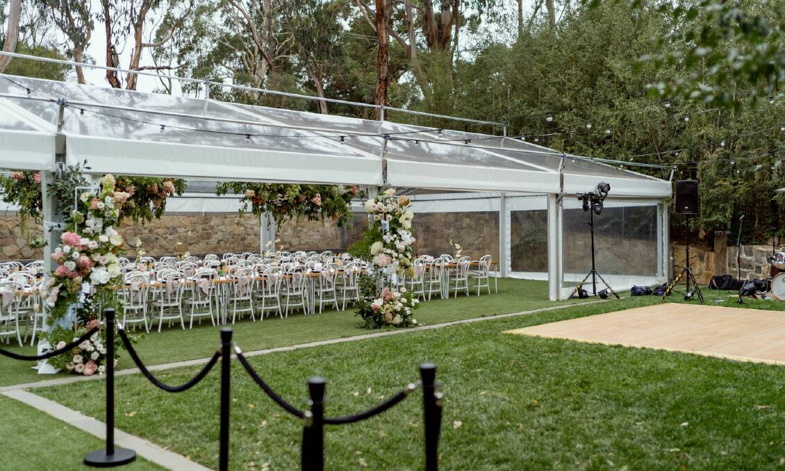 While Willow and Stone reception centre in Golden Point would normally close for the winter, a lack of certainty about weddings guests could see it fall 12 months behind. Picture: supplied