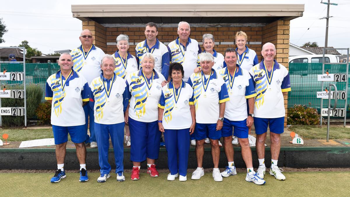 Linton won Division 2, defeating Victoria by five shots. Picture: Adam Trafford
