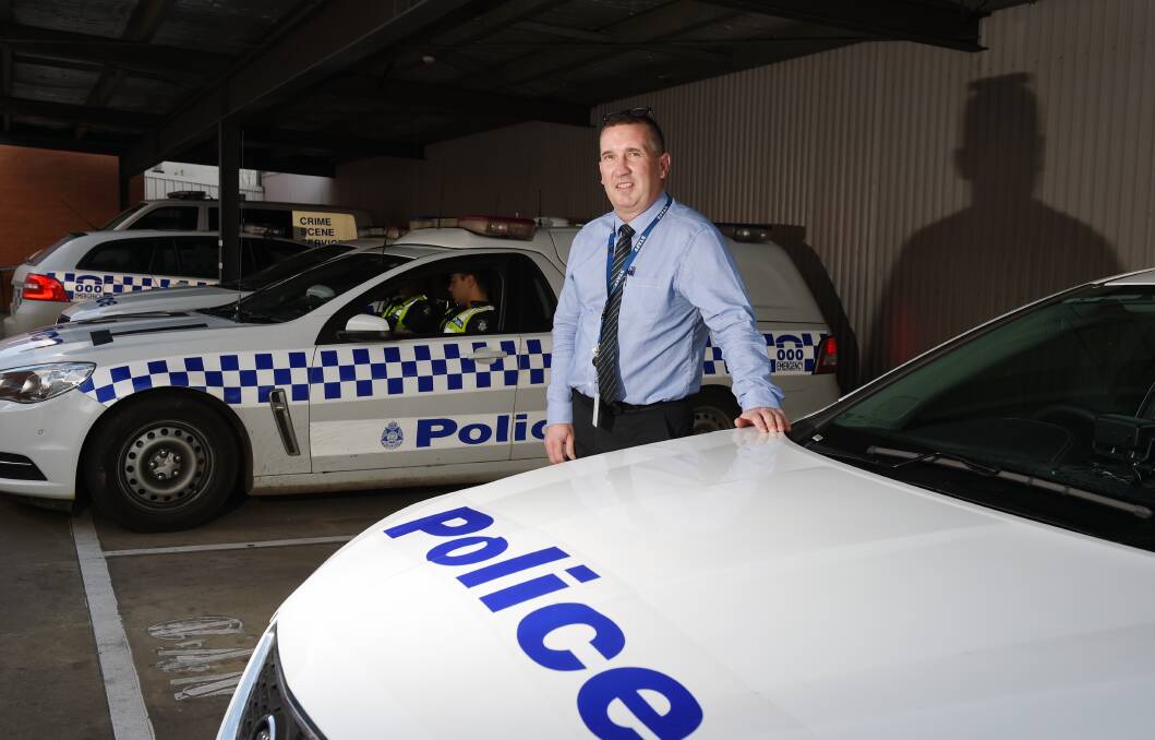 Detective Senior Sergeant Tony Coxall is heading up a new Family Violence Unit at Ballarat. Picture: Kate Healy