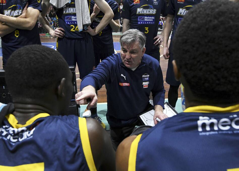 Ballarat Miners head coach Brendan Joyce is excited about new signing Jock Perry
