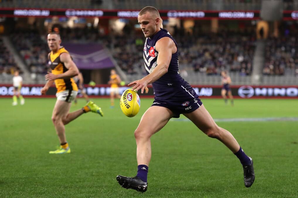 RETURNING: Former Fremantle Docker Brett Bewley has committed to Darley. Picture: Getty Images