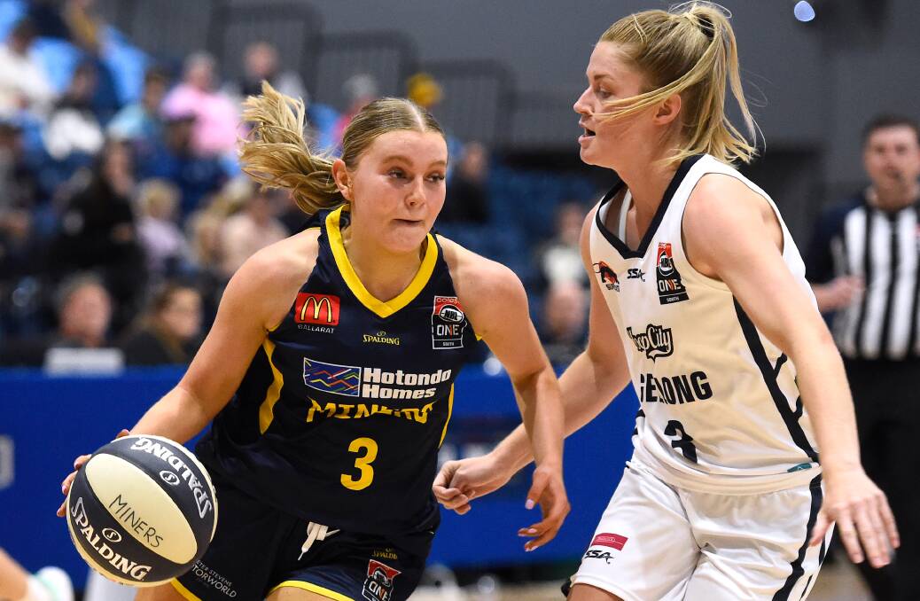 Millie Cracknell is seen as a 10-year Miners player.
