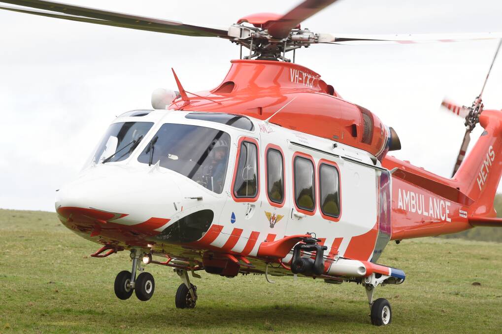 Man airlifted after farming accident north-west of Daylesford