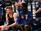 TURNAROUND: Deng Gak spent plenty of time on the bench last weekend. Picture: Adam Trafford