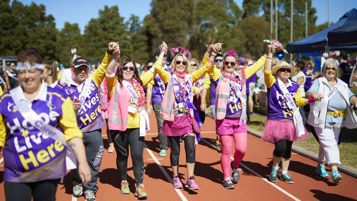 ALL AS ONE: Almost 300 people and 28 teams have registered for Ballarat's Relay For Life which will be held on February 23 and 24.