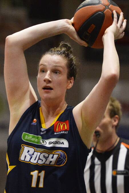 LEGEND: Kristy Rinaldi set for her for 300th game.