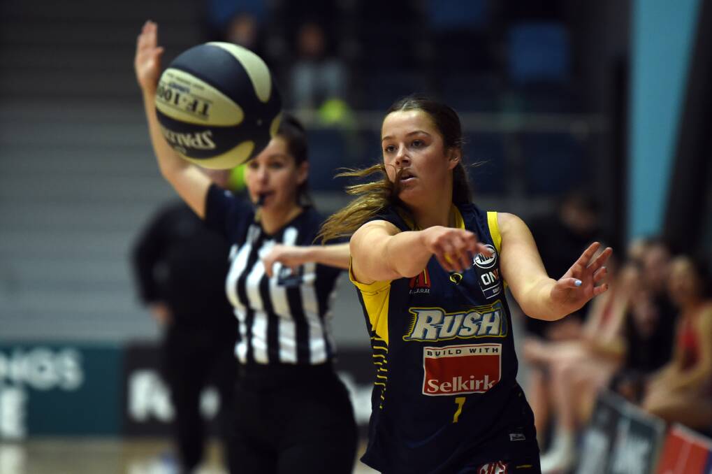 Milly Sharp has been named alongside fellow Ballarat Miner teammate Jemma Amoore in one of the squads. Picture: Adam Trafford