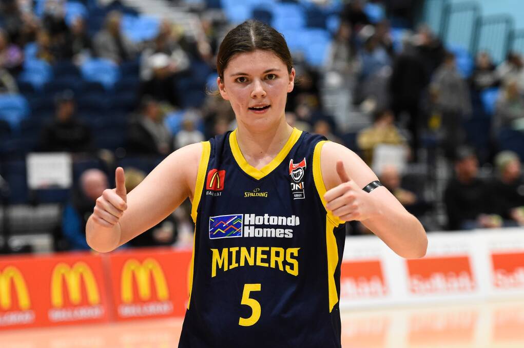 Former Ballarat Miners star Jade Melbourne looks a certainty to be part of the Opals squad for next year's Olympics. Picture by Adam Trafford