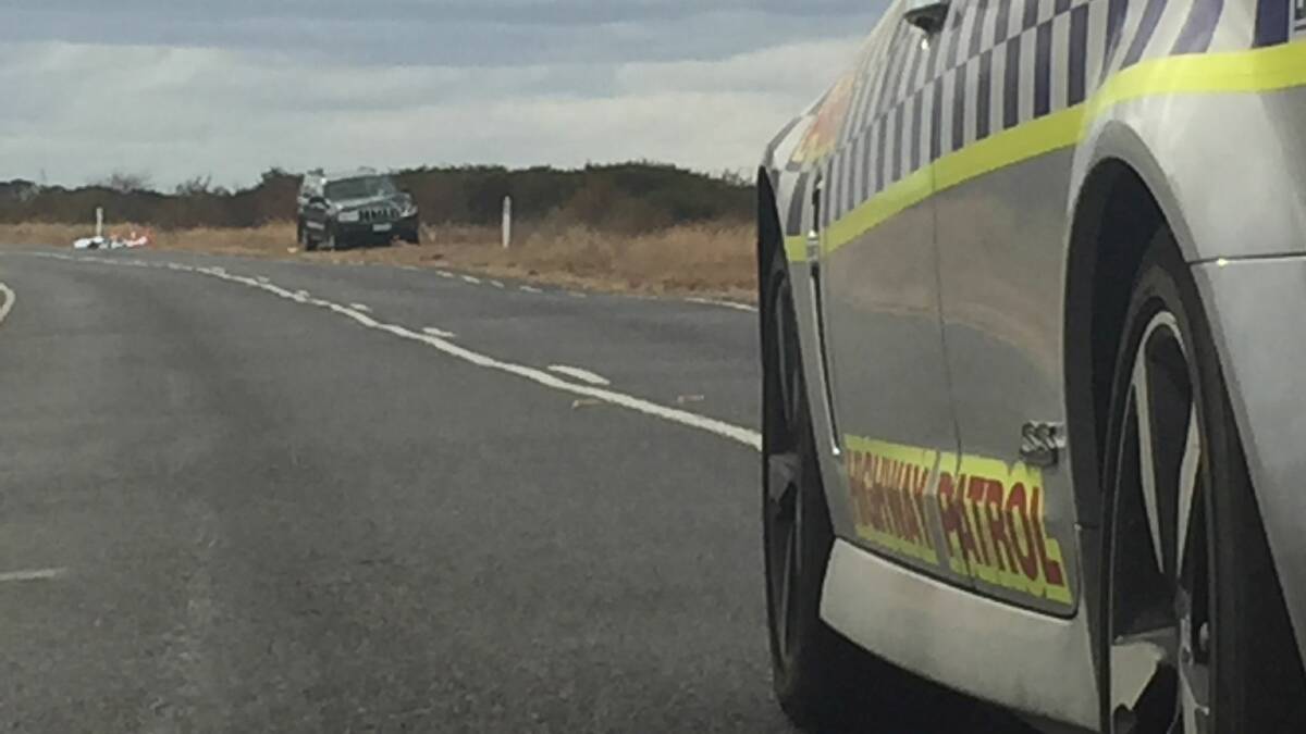 The tragic scene which greeted emergency crews on Sunday afternoon near Clunes
