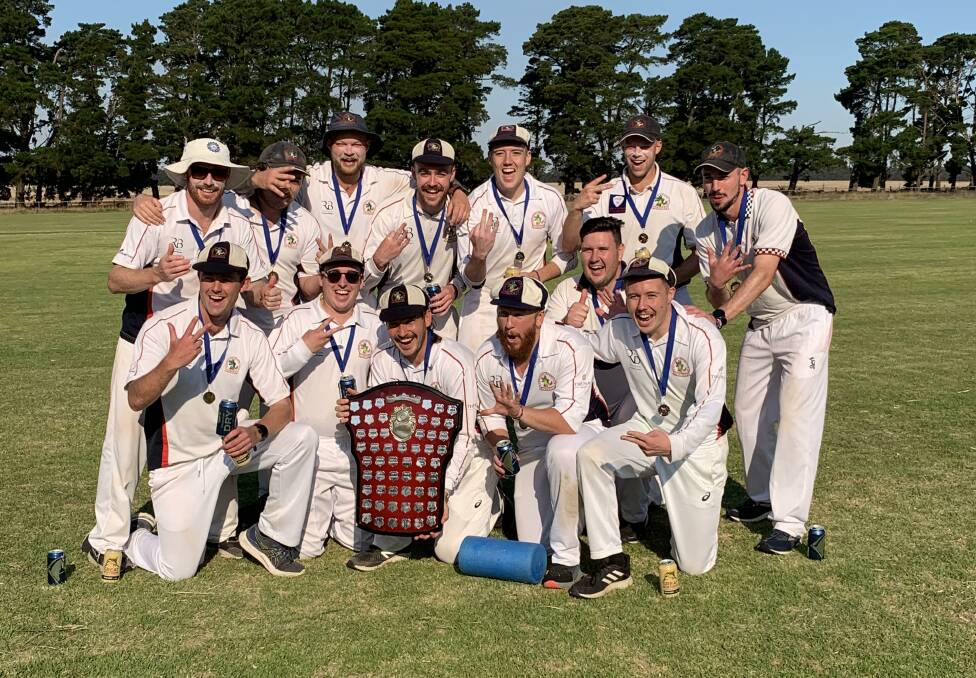 Carngham go back-to-back in the Grenville Cricket Assocation. Picture: supplied