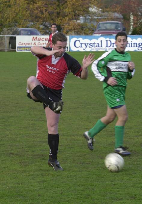 Wayne Sandford in his playing days in 2002.