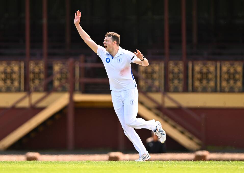 It was an even bowling performance from Golden Point with Simon Ogilvie one of four players to take two wickets. 
