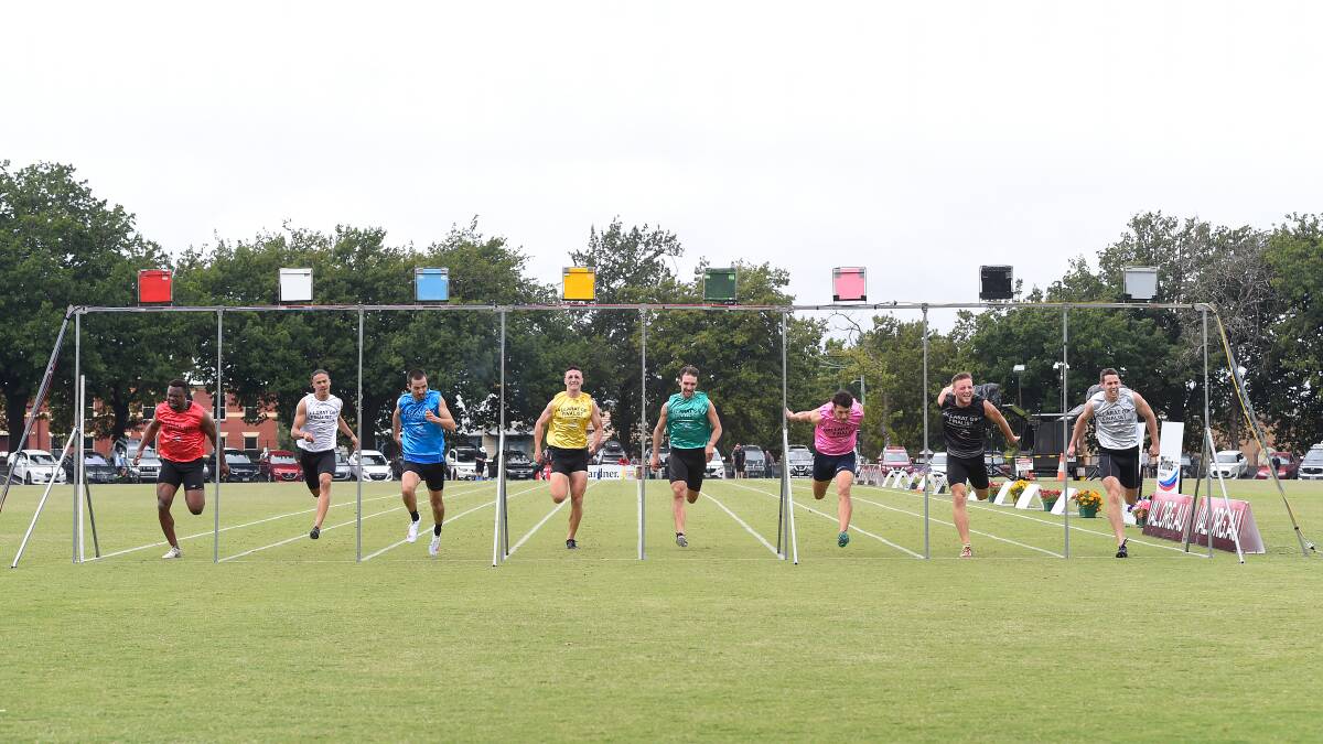 The finish to the Men's Gift. Picture: Adam Trafford