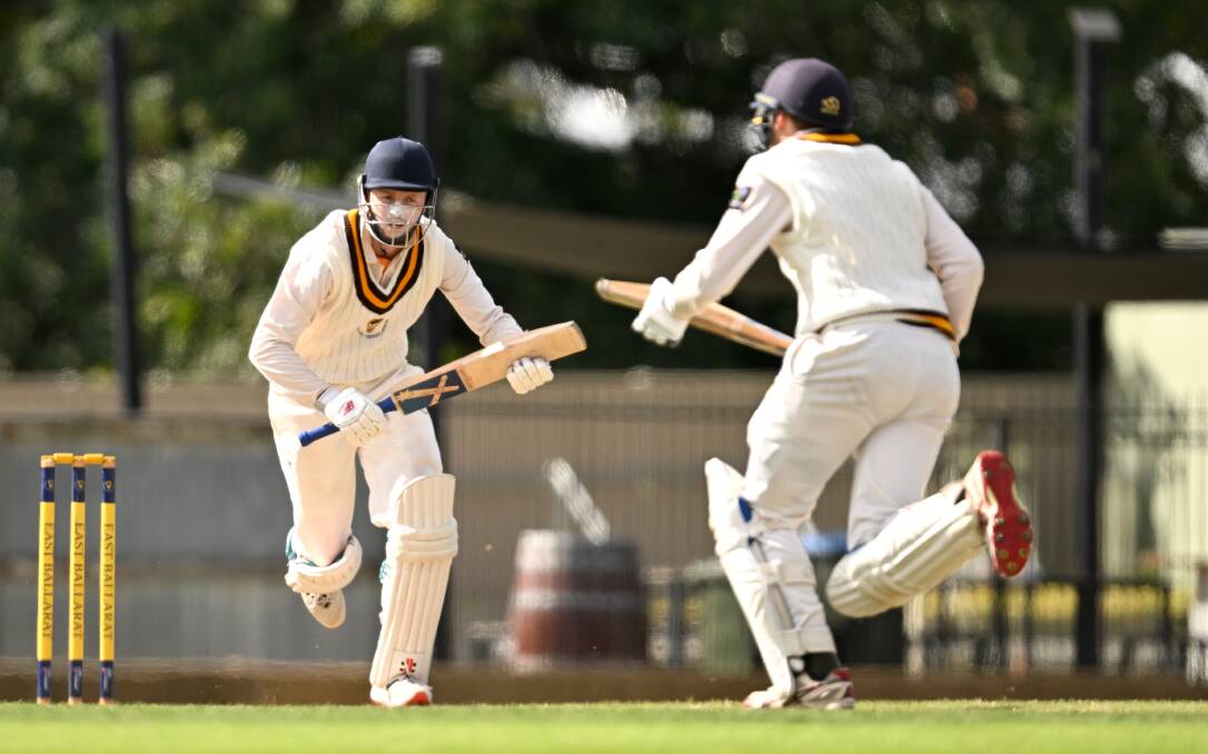 East Ballarat batted and batted and batted to deny Golden Ponint in the BCA Grand final. Picture by Adam Trafford