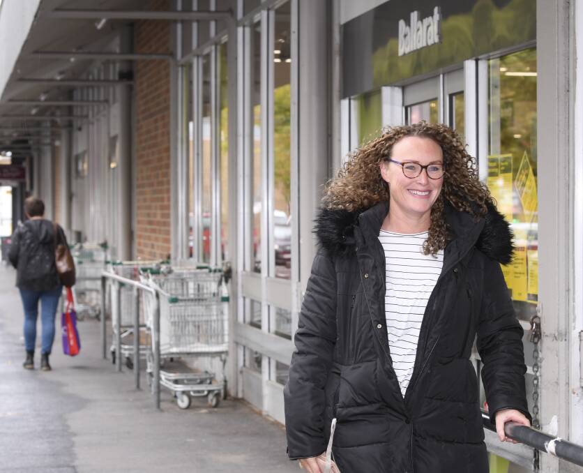 APPLAUSE: Selina Norman hopes to star a campaign giving supermarket workers a round of applause similar to those seen for health care workers overseas. Picture: Lachlan Bence 