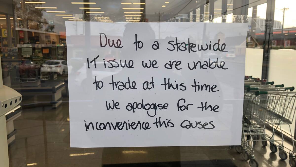 Ballarat Woolies stores shut down in national outage