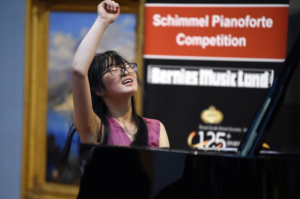 SUCCESS: Hannah Shin at the Chopin recital on Sunday. Picture: Kate Healy