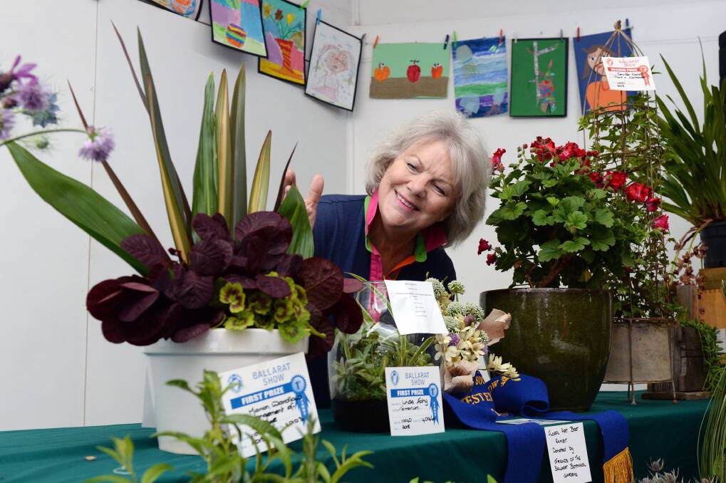 Coralie Kennedy has been visiting the show for 65 years. Picture: Kate Healy