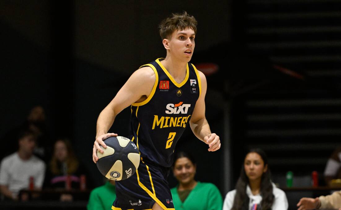 Nicholas Staddart's 30 points was the highlight of a big Miners win over Keilor. Picture by Adam Trafford