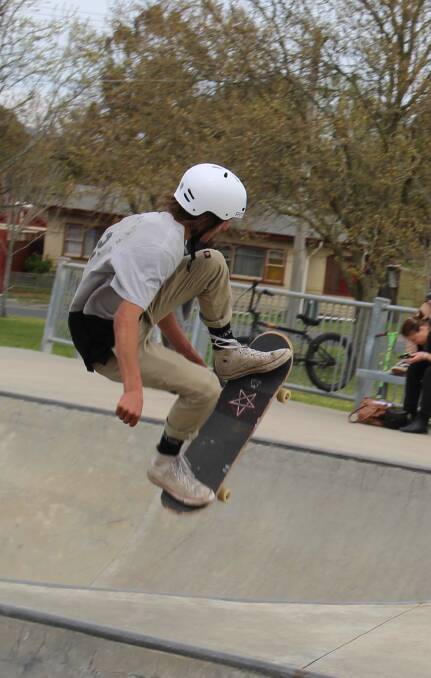 Skate parks are also open.Picture: City of Ballarat Youth Services