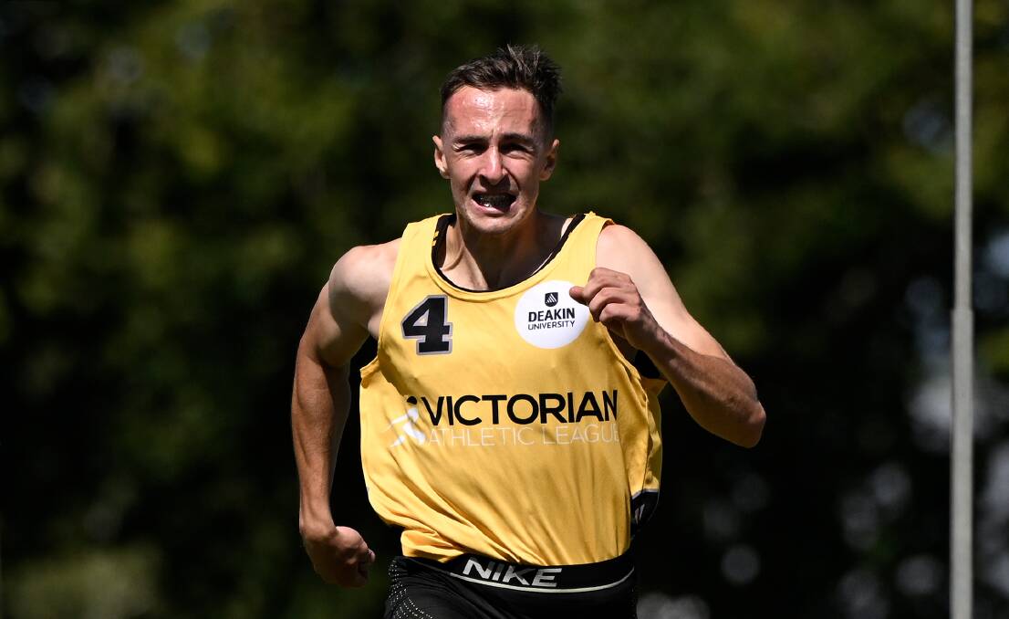 Patrick Martin is back for another tilt at the Stawell Gift. 