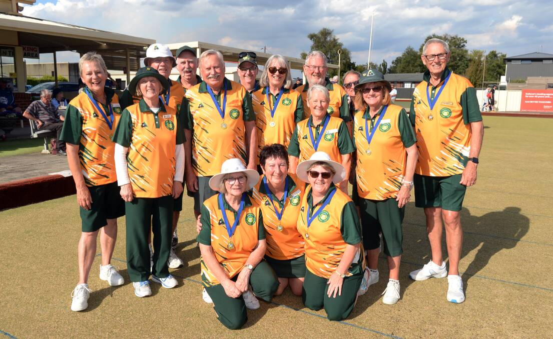 The Buninyong Division 8 winning team. Picture by Kate Healy