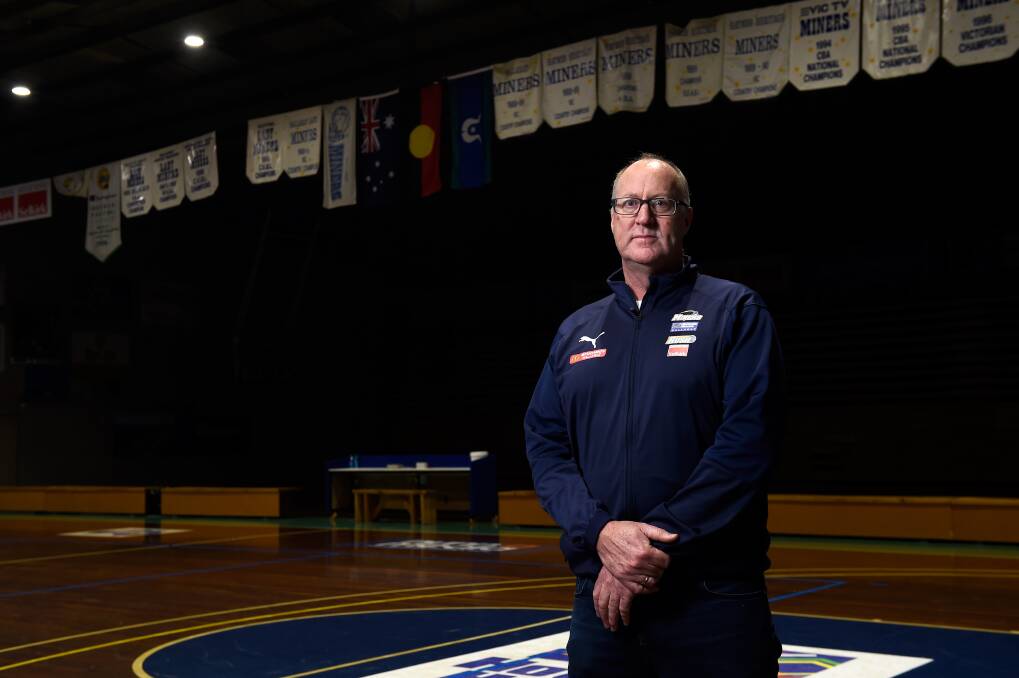 DISAPPOINTMENT: Basketball Ballarat chief executive officer Neville Ivey says NBL1 did everything it could to save the season. Picture: Adam Trafford