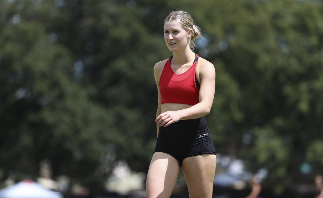 Holly Dobbyn is one of a number of Ballarat athletes to secure a semi-final position at the Stawell Gift
