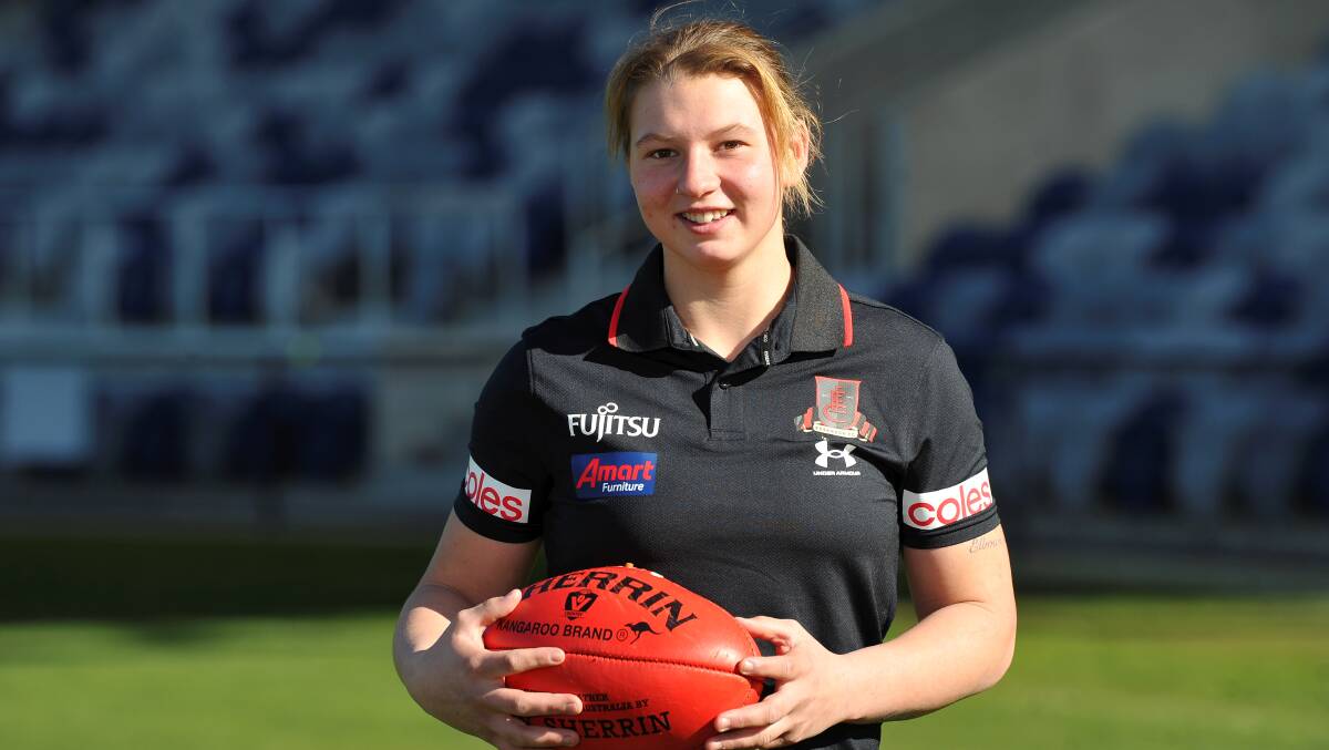 Scott was taken at number eight in the AFLW Draft. 
