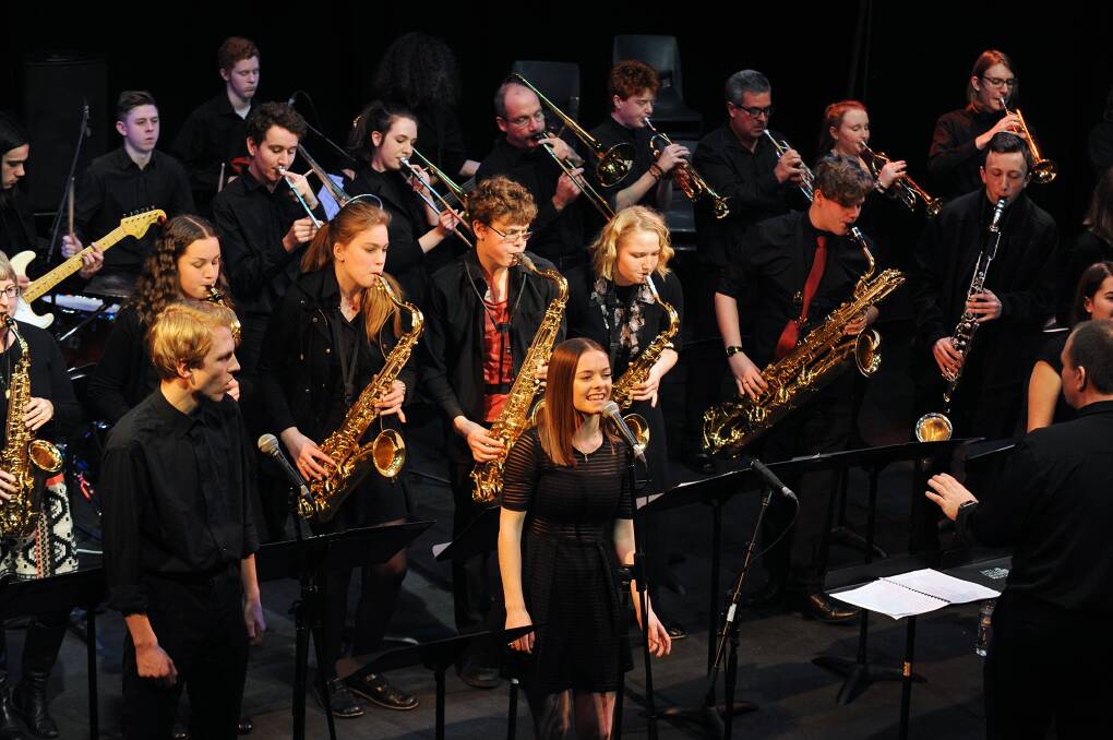 Ballarat High School band will be on show at the concert on Tuesday night. 