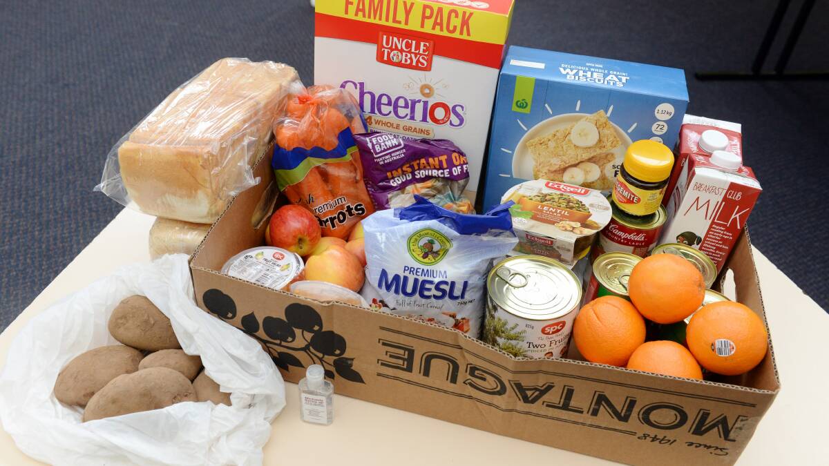 Sebastopol Primary thanks its families with essential food packs