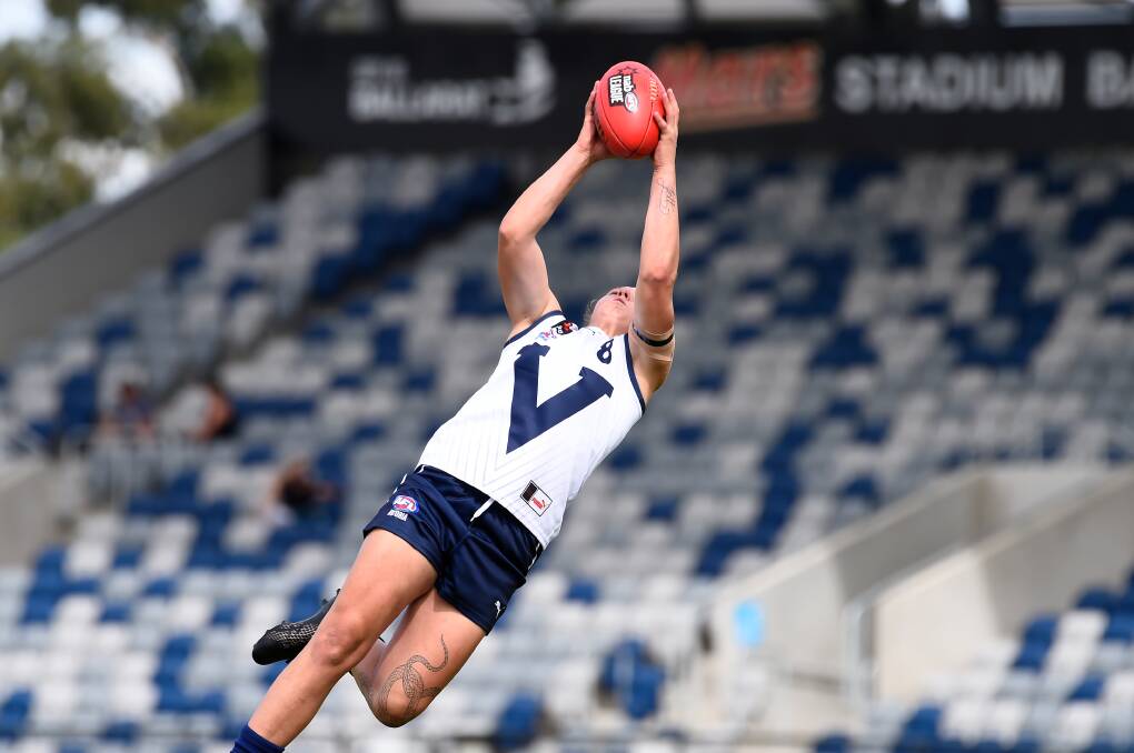 HIGH FLYER: Paige Scott in action for Vic Country earlier this season. Picture: Adam Trafford