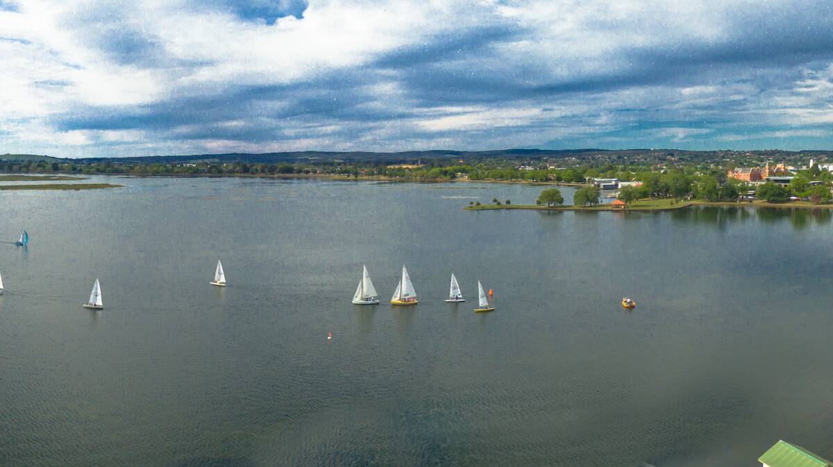 Sailing regattas are also making a comeback. Picture: Skyline Drone Imaging