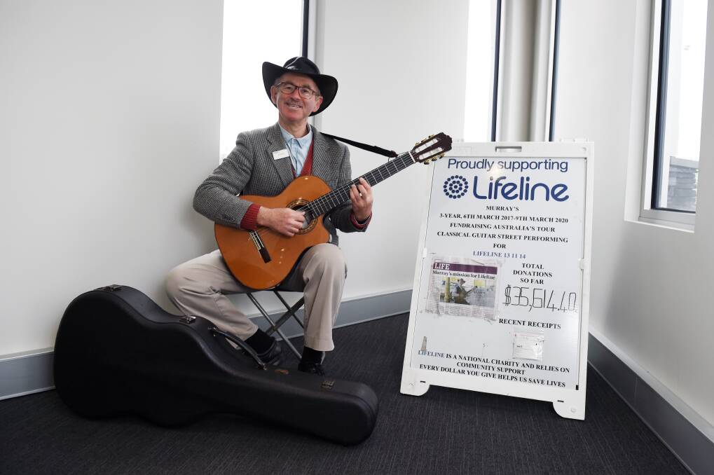 Murray Mandel will play at Stockland's Woolworths on Thursday, Friday and Saturday from 10am-2pm. Picture: Kate Healy