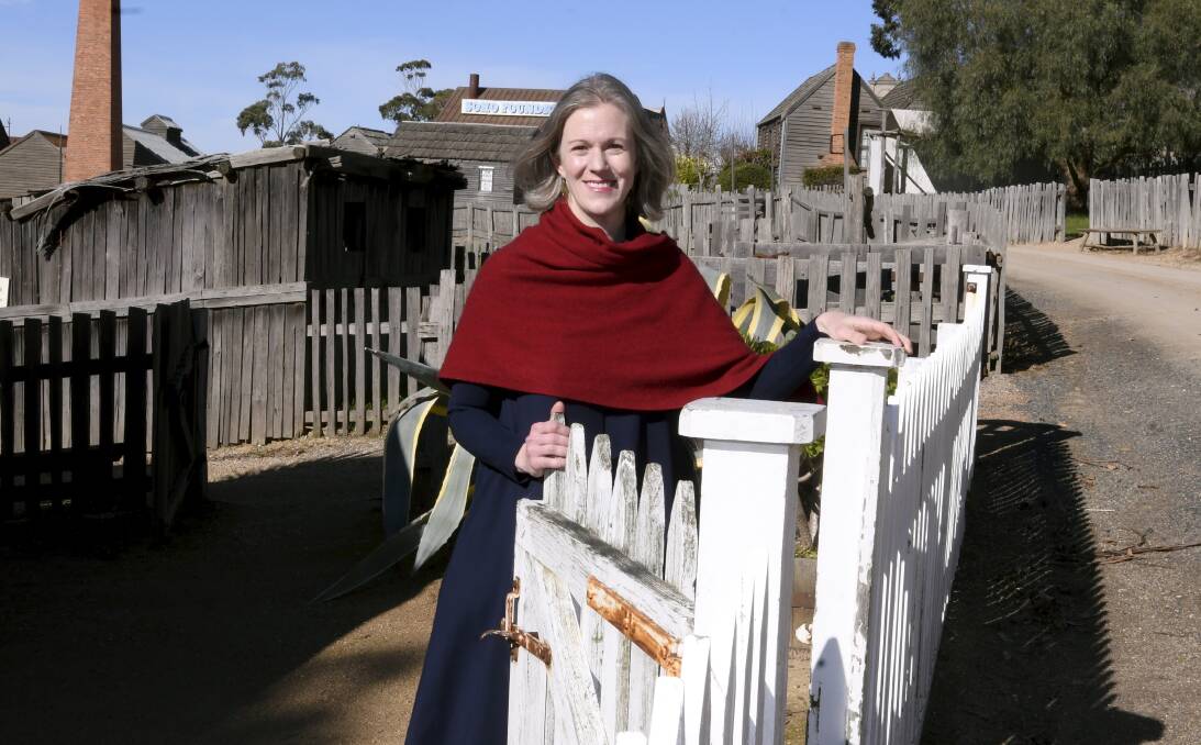 GATES OPEN: Sovereign Hill chief executive Sara Quon is ready to welcome back customers to the outdoor museum from June 27 with new social distancing rules and limits of 1000 people a day. Picture: Lachlan Bence