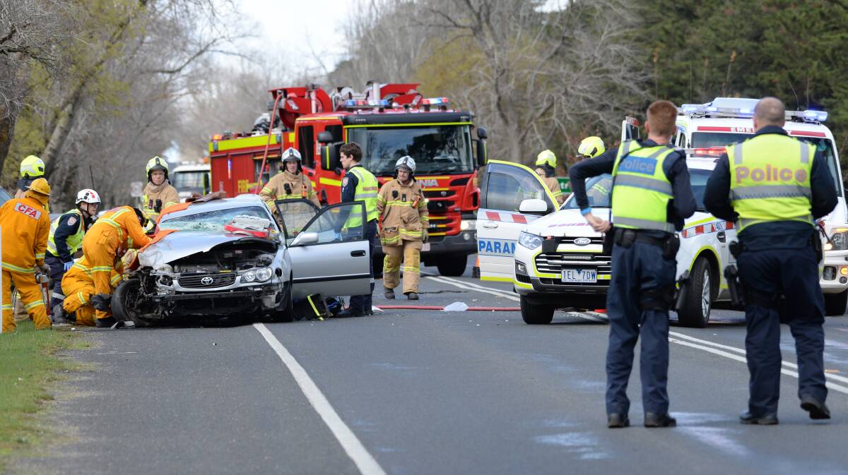 Police and emergency services have attended way too many series accidents this year.