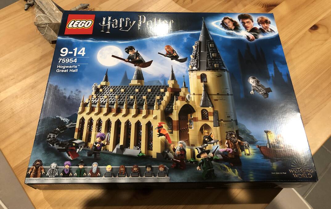 Lego, like this Harry Potter Hogwarts Castle set has been flying off toy stores shelves in the past few months.