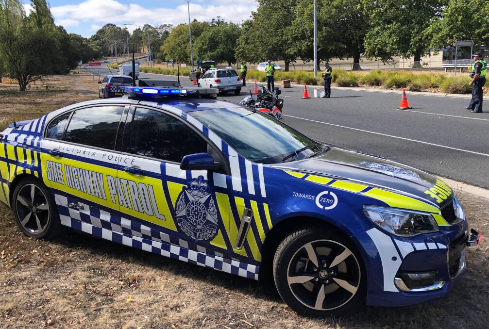 The State Highway Patrol was in action in Ballarat over the long weekend with 4900 breath tests conducted. There were 11 drugged drivers and nine drink drivers detected. Picture: Greg Gliddon