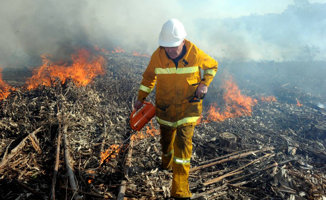 The CFA is undertaking a 72-hectare burn in Canadian on Friday.