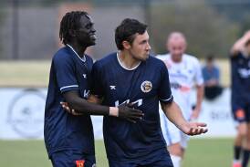  Daniel Angeleski return to Ballarat City after two weeks suspension will be handy for Ballarat City. Picture by Kate Healy
