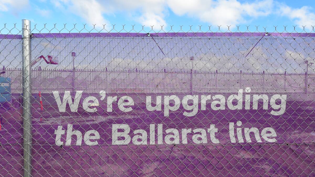 Major works to cut Ballarat train line for 11 days from Wednesday