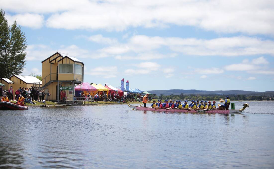 Could Lake Wendouree host state and national dragon boat regattas?