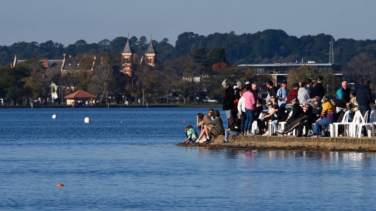 Ballarat is a picture perfect setting for rowing at the Commonwealth Games. 