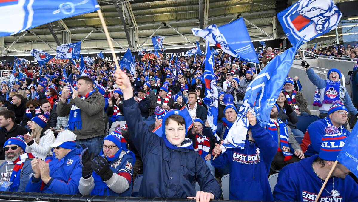 The AFL hopes for anothger packed house when the Bulldogs take on Port Adelaide later in the year.