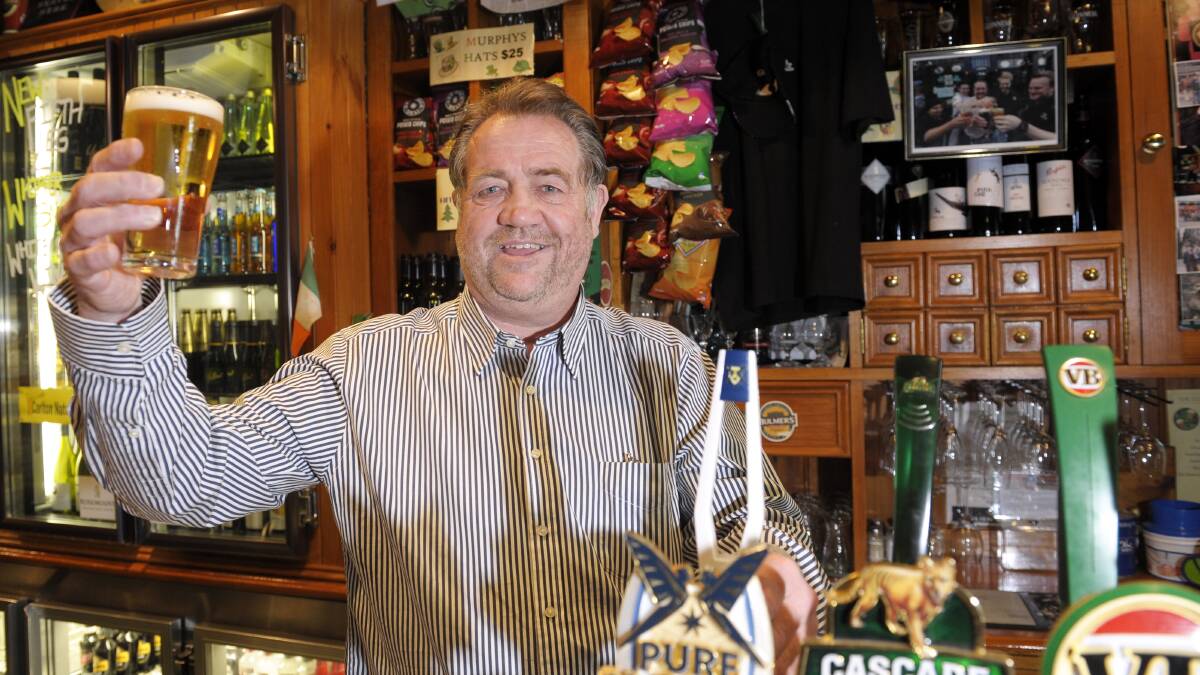 Ian Larkin is being remembered as one of Ballarat's great publicans and family man